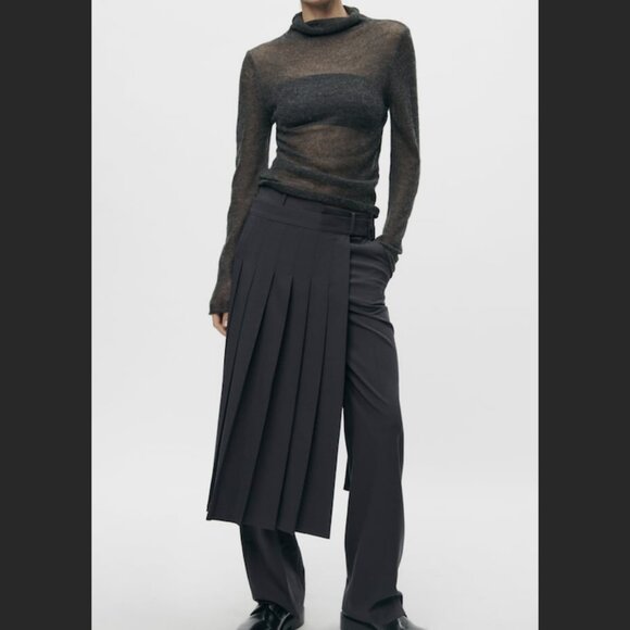 Pleated skirt pants - Picture 1 of 16